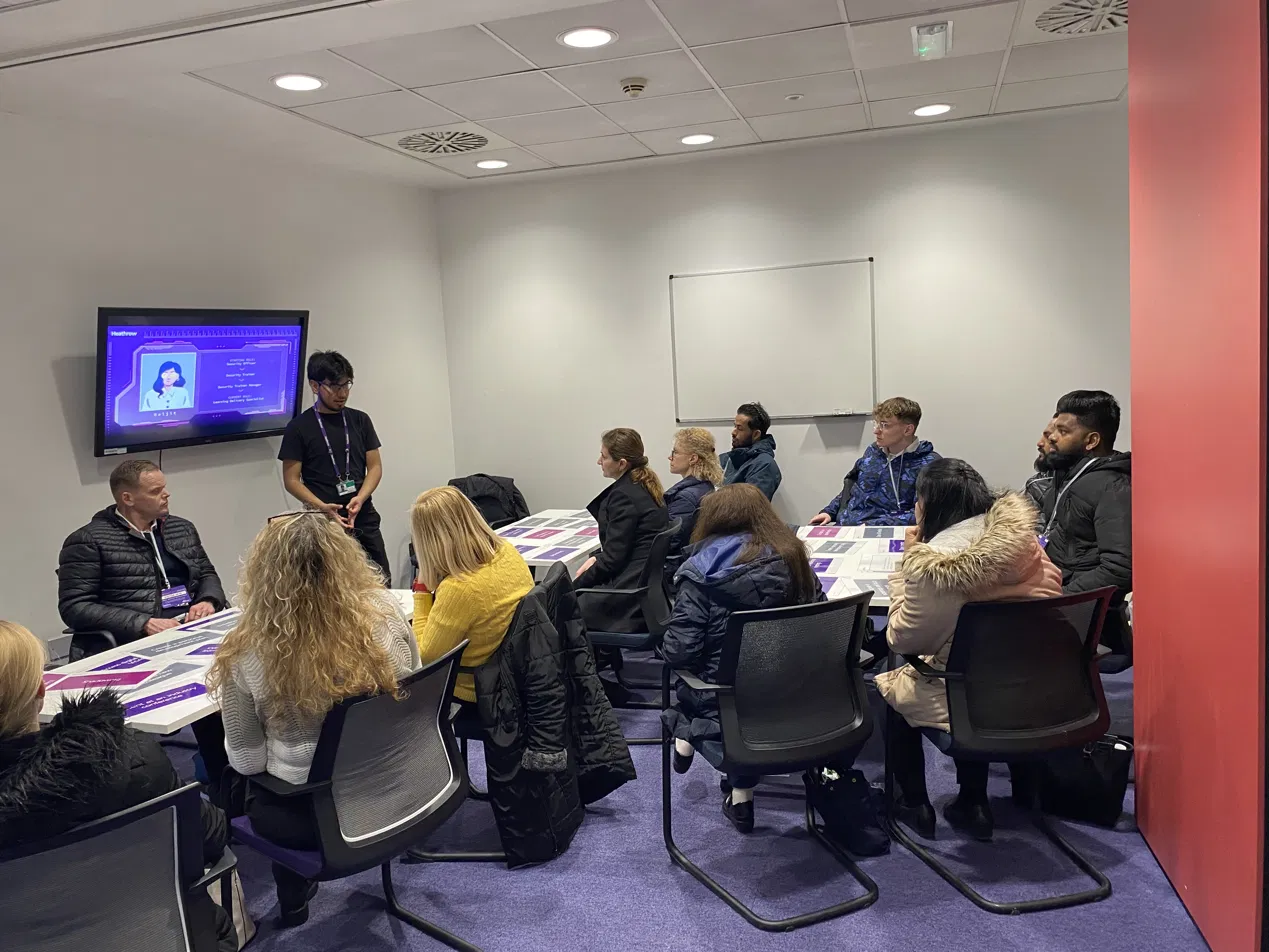Session at Heathrow