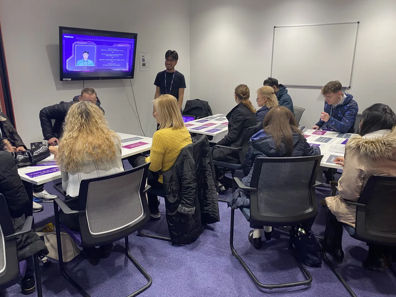 Aviation industry session at Heathrow